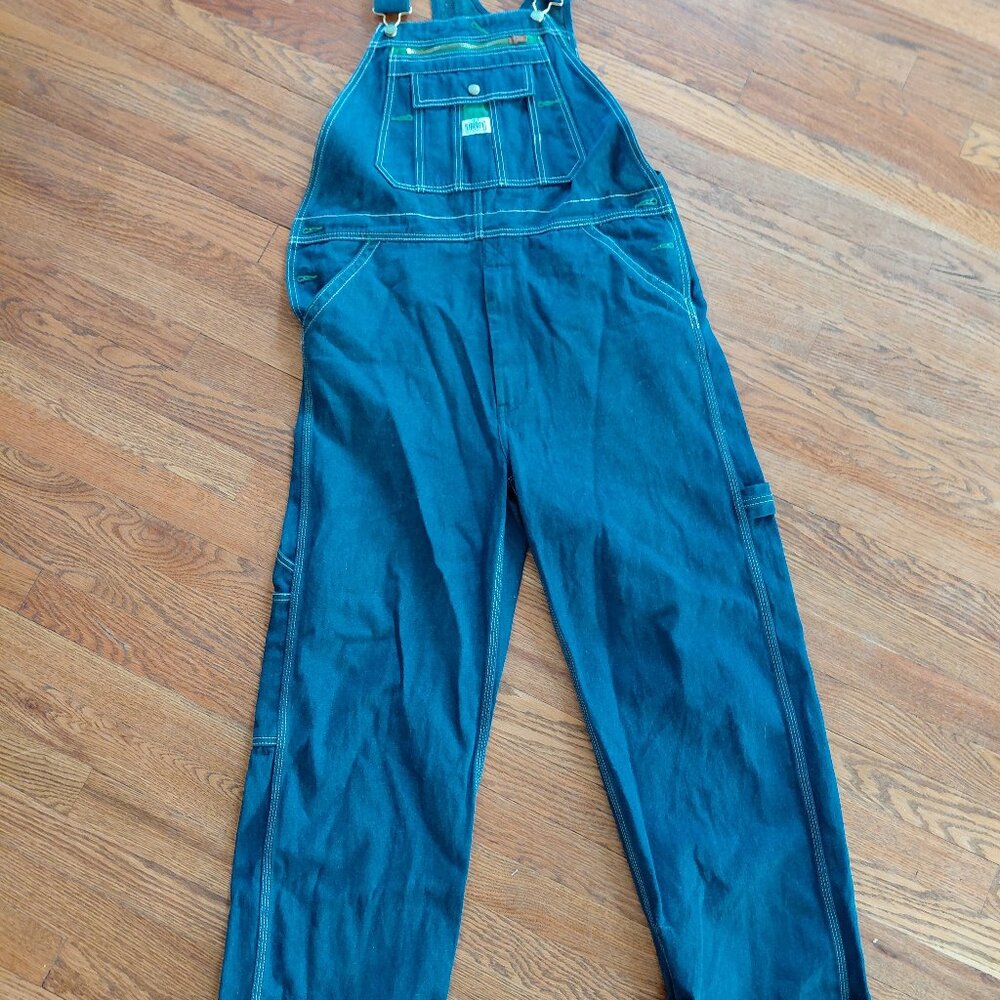 Liberty® Rigid Denim Bib Overalls 32x30